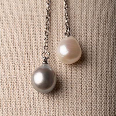 Collana - Donna - Miluna - PCL5916 - Giochi Di Perle - Argento - Foto 2